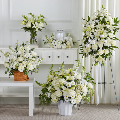 Bouquets de condoléances sincères
