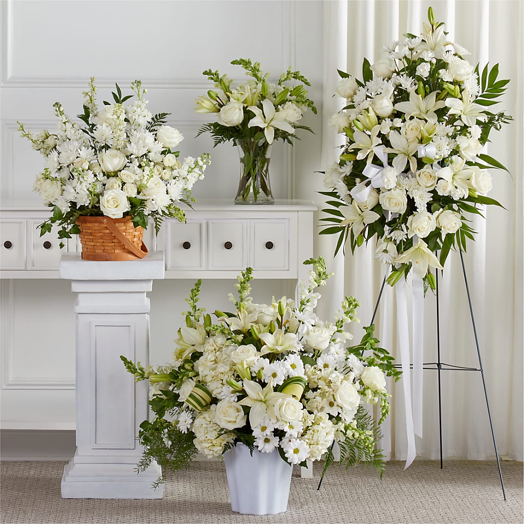 Bouquets de condoléances sincères