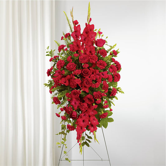 From the Heart Standing Spray –  Happy Events By Euna, Metuchen NJ