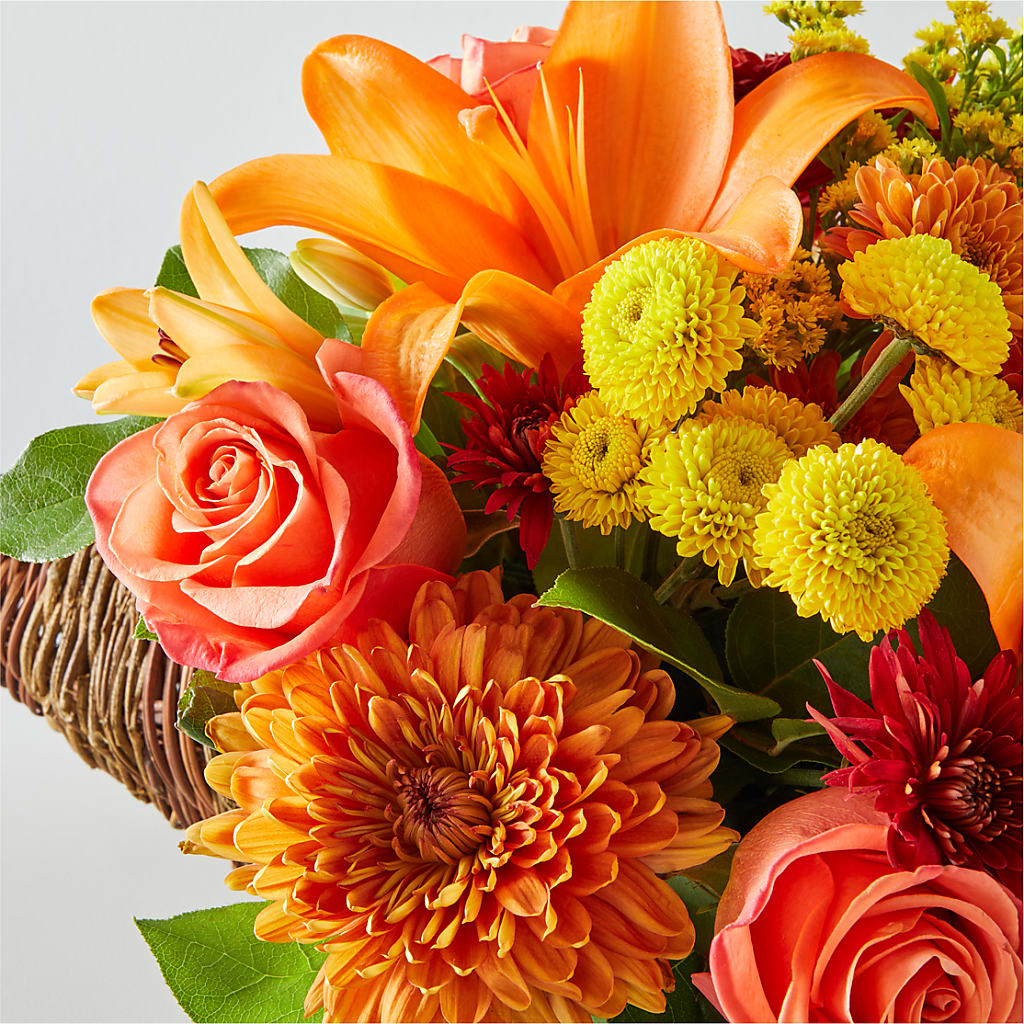 Bouquet of Blessings Cornucopia –  Happy Events By Euna, Metuchen NJ