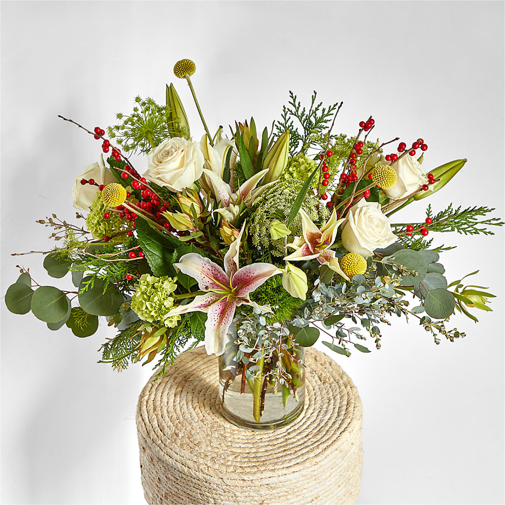 Berry & Bright Bouquet –  Happy Events By Euna, Metuchen NJ