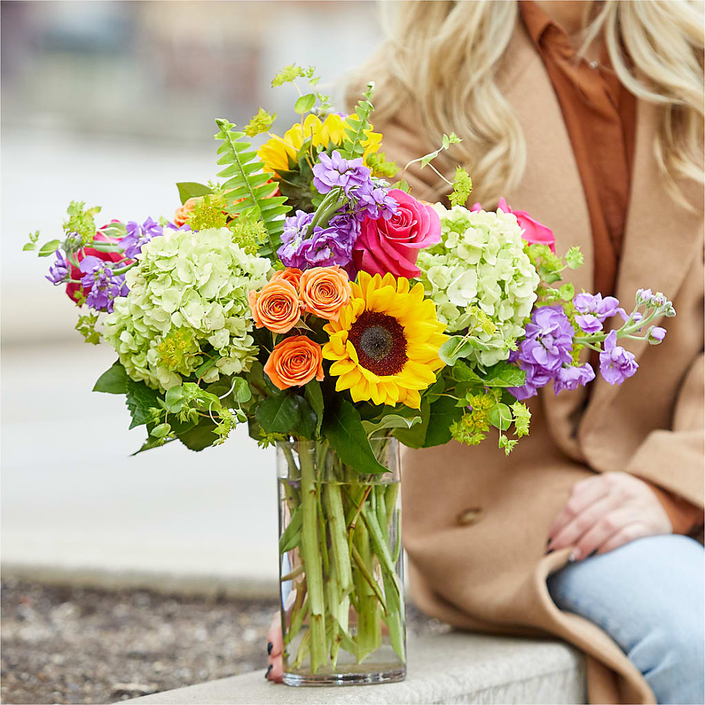 Vibrant Greetings Bouquet –  Happy Events By Euna, Metuchen NJ